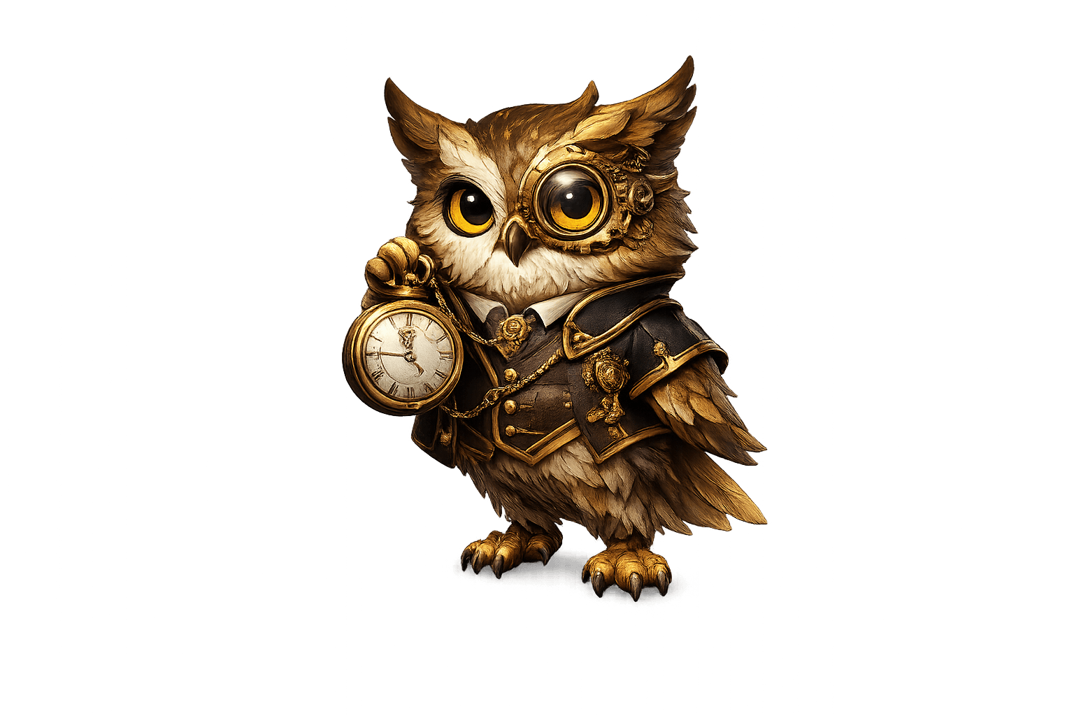 Chrono owl mascot